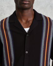 Ivy And Multicolour Striped Cotton Polo Shirt