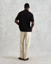 Ivy And Multicolour Striped Cotton Polo Shirt