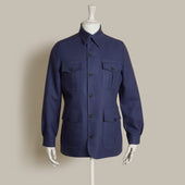 The Esquire Jacket by Nick Sullivan for Anderson & Sheppard in Navy