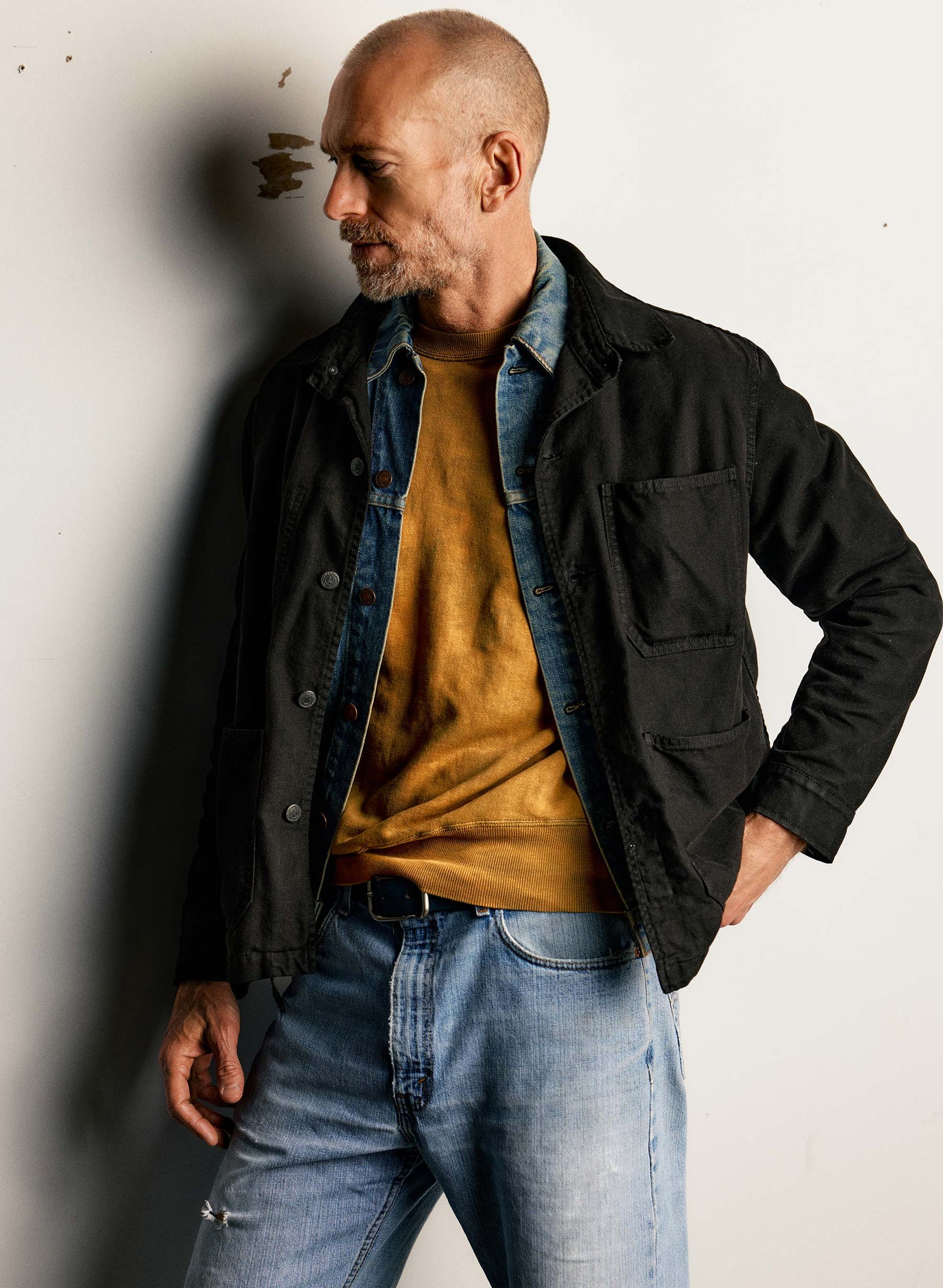 Jack Jacket In Overdyed