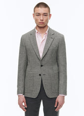 Virgin Wool Straight Jacket
