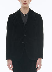 Corduroy straight jacket