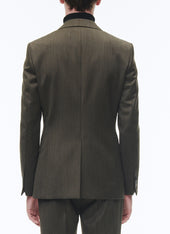Flecked Wool Fitted Jacket