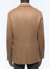 Straight Cut Jacket In Wool