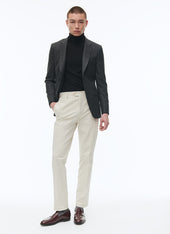 Wool Basket Canvas Fitted Jacket