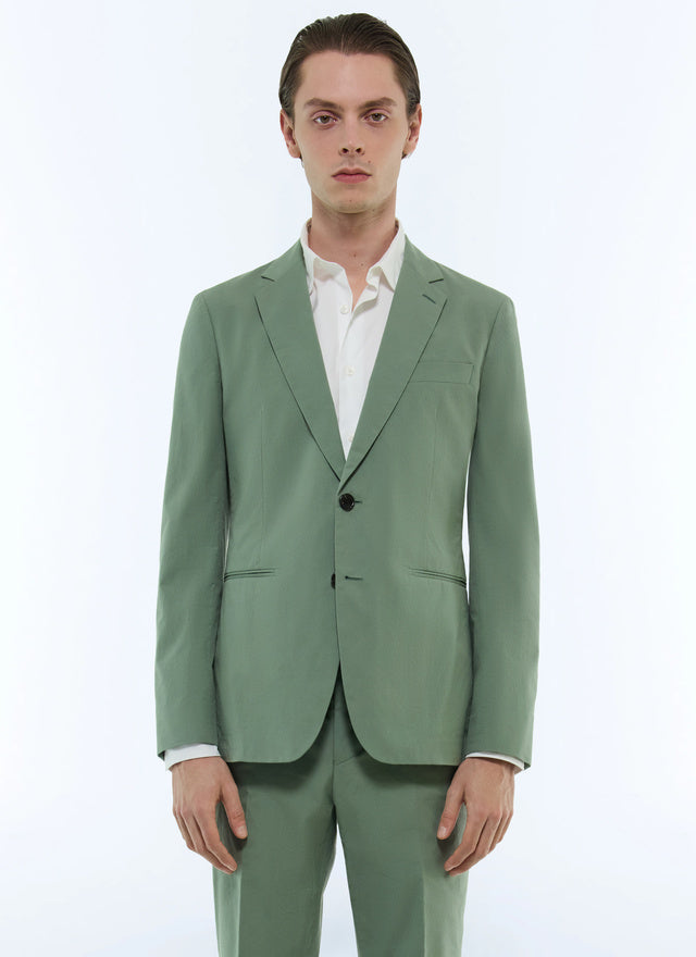 Cotton canvas straight jacket