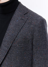 Straight Cut Jacket In Wool