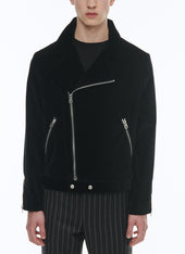 Velvet Biker Jacket