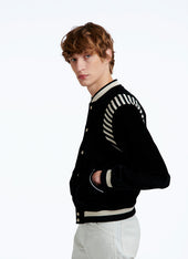 Velvet Varsity Jacket