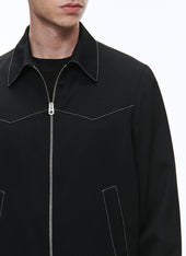 Wool Serge Western Jacket