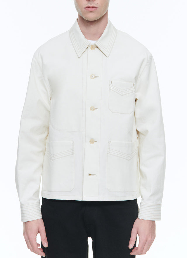 Organic cotton canvas jacket