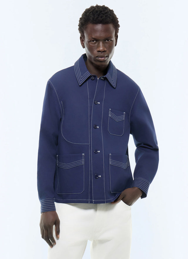 Organic cotton canvas jacket