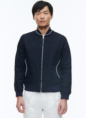 Linen Effect Cotton Canvas Jacket