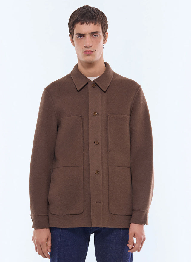 Double Faced Wool Overcoat