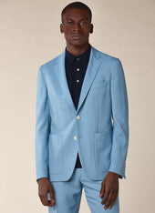Weaved Wool Blazer