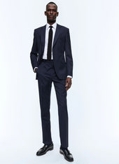 Wool serge suit jacket