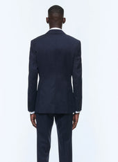 Wool serge suit jacket