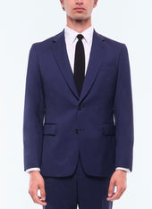 Wool Serge Fitted Suit Jacket