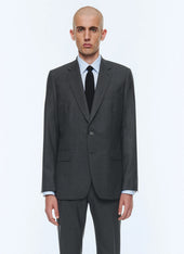End-on-end virgin wool large jacket