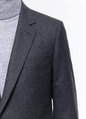 Fitted jacket in certified wool