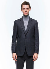 Fitted jacket in certified wool