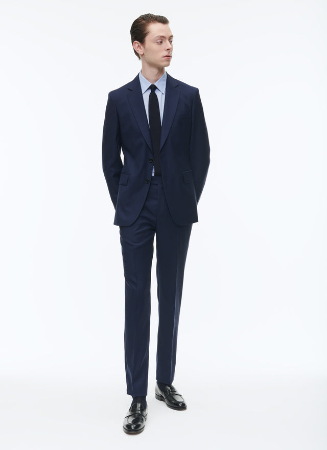 Wool serge suit jacket