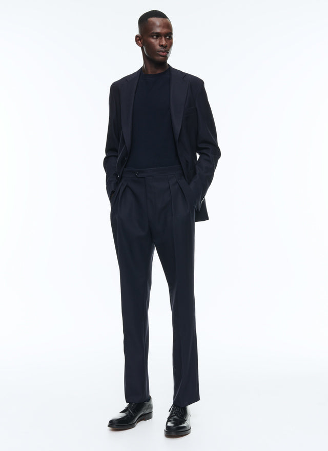 Certified wool houndstooth jacket