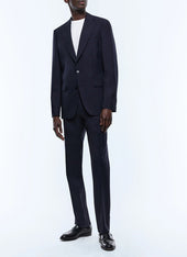 Straight Cut Jacket In Certified Wool