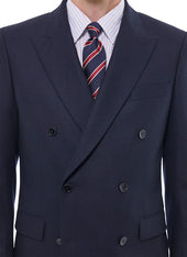 Wool Double Breasted Suit Jacket
