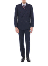 Wool Double Breasted Suit Jacket