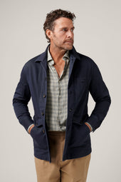 Fitzroy Chore Jacket Cotton Navy