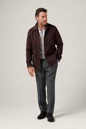 Fitzroy Chore Jacket - Cotton - Chocolate