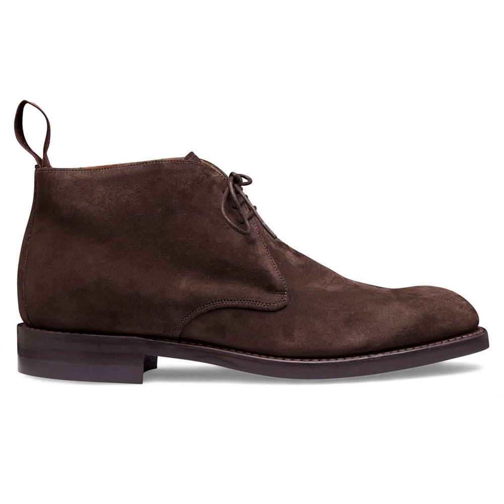 Jackie Iii R Chukka Boot In Dark Brown Suede