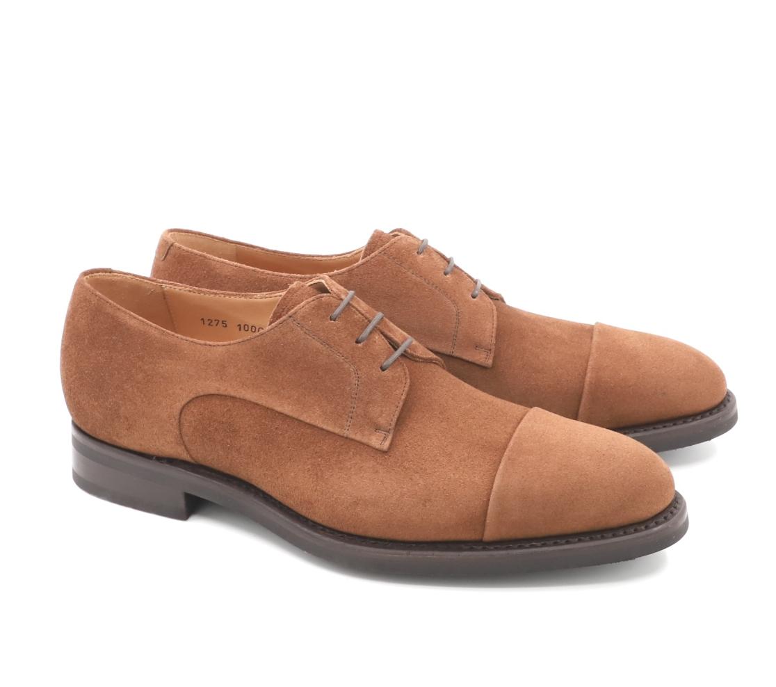 Jacob Derby Cap Toe Shoes Carlos Santos Shoes