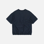 Jacquard Stripe Half T Shirt