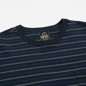 Jacquard Stripe Half T Shirt