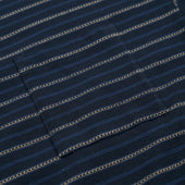 Jacquard Stripe Half T Shirt
