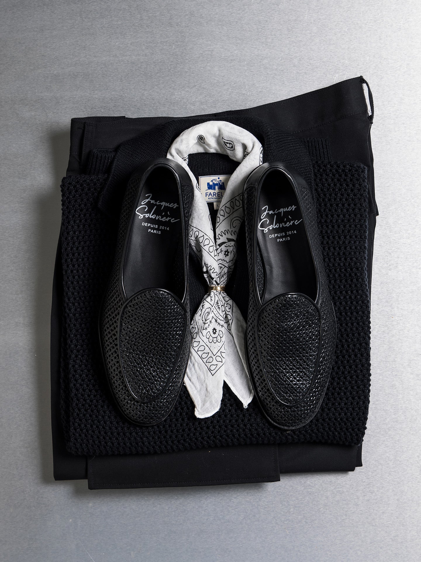 JACQUES NEW PERFO BLACK