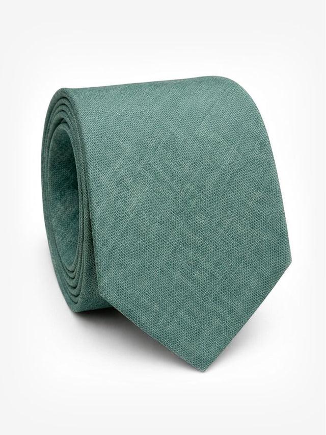 Jade Green Silk Tie Bari