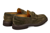 James Penny Loafer Earth Castorino Suede