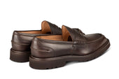 James Penny Loafer Dark Brown Pampus