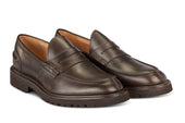 James Penny Loafer Dark Brown Pampus