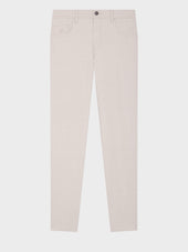 Jean Jody Slim En Coton Stretch Beige