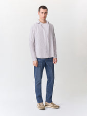 Jean Jack Semi Regular En Coton Stretch Bleu Indigo