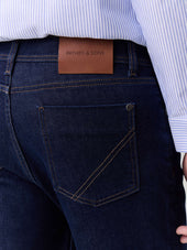 Jean Jack Semi Regular En Coton Bleu Indigo