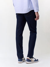 Jean Jack Semi Regular En Coton Bleu Indigo