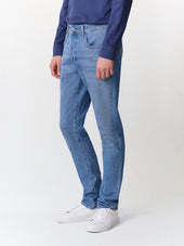 Jean Jack semi regular en coton stretch bleu jeans