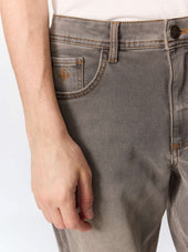 Jean Jack Semi Regular En Coton Stretch Kaki