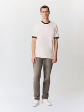 Jean Jack Semi Regular En Coton Stretch Kaki