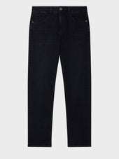 Jean Jack Regular En Coton Stretch Bleu Marine